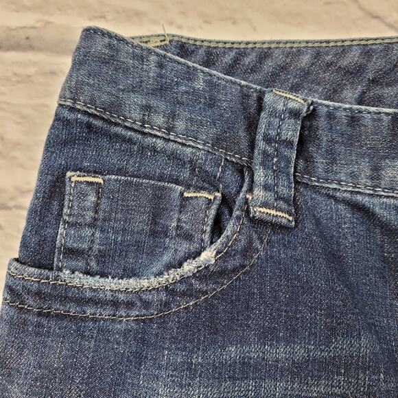 Calvin Klein Distressed Lean Bootcut Jeans size 4 - Picture 10 of 16